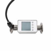 Débitmètre numérique à électrodes DN25 1 pouce 316L, débitmètre électromagnétique micro-magnétique pour eau, eaux usées et liquides