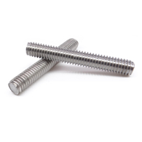 M3 M4 M5 M6 M8 M10 M12 M14 M16 M18 M20 Fully Thread Rod Bar Stud Wire Screw Rod 304 Stainless Steel for Assembling Set Screw