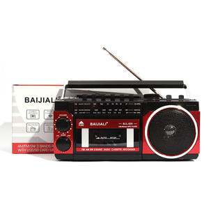 Factory Retro Cassette <b>Player</b> BJL-659 Portable Boombox AM FM SW Radio Cassette Recorder <b>USB</b> TF MP3 BT Audio Home Outdoor Audio - Product Image 2