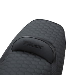 Housse de siège de moto en cuir fibre de carbone à motif diamant de haute qualité GANE Design, adaptée à Yamaha tmax 2012-2016 - Product Image 6