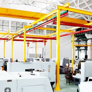 Gran oferta, 3 toneladas para motor de grúa aérea de pista rígida de una sola viga, altura de elevación de 12m, 1 año de garantía, rodamiento alto - Product Image 1