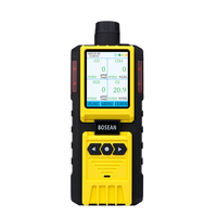 Untuk Bosean K600 Portable Multi Gas Pump Sampling CH20 Formaldehyde Detector Gas Analyzers