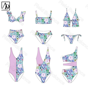 Maillots <span class=keywords><strong>de</strong></span> <span class=keywords><strong>bain</strong></span> pour femmes en gros, conception personnalisée gratuite, fabricants <span class=keywords><strong>de</strong></span> maillots <span class=keywords><strong>de</strong></span> <span class=keywords><strong>bain</strong></span> <span class=keywords><strong>de</strong></span> surf, vente en gros OEM, <span class=keywords><strong>maillot</strong></span> <span class=keywords><strong>de</strong></span> <span class=keywords><strong>bain</strong></span> une pièce imprimé style boyleg pour sports nautiques - Product Image 2