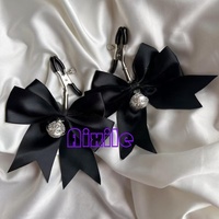 Collier en cuir avec nœud TBow, laisse, BDSM, bondage, collier érotique, jouet sexuel, SM, esclave, cosplay, ensemble de restraints, jeu de rôle