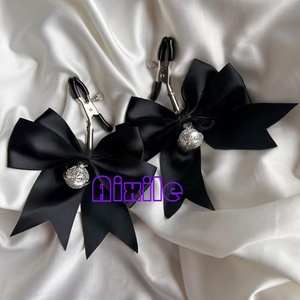 Collier en cuir avec nœud TBow, laisse, BDSM, bondage, collier érotique, jouet sexuel, SM, esclave, cosplay, ensemble de restraints, jeu de rôle - Product Image 5
