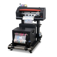 Machine d'impression DTF A3 tout-en-un, transfert direct sur film avec secoueur de poudre intégré et four de polymérisation combinés