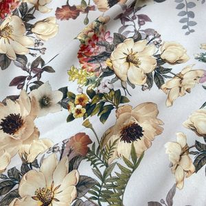 Tela crepé koshibo de poliéster con estampado de muestra <span class=keywords><strong>gratis</strong></span> colorida de impresión directa digital de 125gsm para vestido floral - Product Image 4