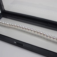 Brins de perles d'eau douce courtes de 8-9 mm, perles à l'éclat intense, idéales pour la fabrication de bijoux faits main, achat en gros