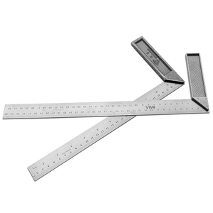 Hot Sale Thicken Custom Right Angle Ruler Stainless Steel Combination Square Ruler L Type