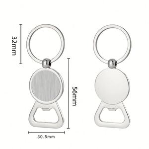 Custom Logo Metal Bottle Opener Keychain - Laser Engraved Beer Opener Promotional <b>Gift</b> for Events - Product Image 4