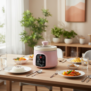 Olla de cocción lenta eléctrica inteligente mcdou de 250W 110V 220V con recipiente interior de cerámica para preparar sopa Tom Yum, <span class=keywords><strong>Minestrone</strong></span>, Miso, Tonjiru y Udon. - Product Image 5