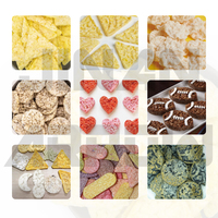 Línea de Producción de Palomitas de Maíz, Máquina Extrusora de Palomitas, Maquinaria para Snacks, Máquina para Hacer Pastel de Arroz Coreano