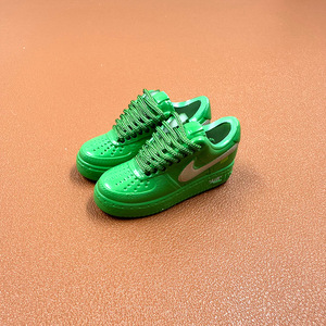 Molde de Zapatos Aj, Zapatos Desnudos <span class=keywords><strong>Air</strong></span> <span class=keywords><strong>Force</strong></span> One, Par de <span class=keywords><strong>Af1</strong></span> Mini, Zapatos de Baloncesto Tridimensionales 3D, Adornos Modernos para Escritorio - Product Image 4