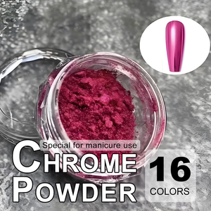 Polvo de cromo CNMI <span class=keywords><strong>para</strong></span> uñas, de 16 <span class=keywords><strong>colores</strong></span> Kit, polvo de uñas, sombra de ojos, pigmentos de polvo Natural de grado cosmético - Product Image 2