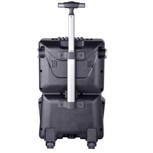 Système de cinéma maison portable 14,1 pouces HD avec haut-parleur 8 pouces, sortie 40W, éclairage LED RGB, contrôle sans fil par application, double microphone - Product Image 4