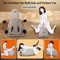 Coussin de positionnement pour jouets sexuels, pour le plaisir féminin, chaise de bondage BDSM, coussin gonflable pour meubles sexuels avec menottes pour couple