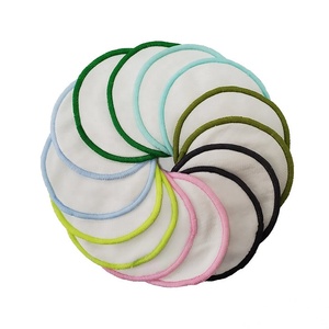 Tampons démaquillants réutilisables pour le visage, tampons démaquillants lavables, tampon nettoyant pour le visage, coton, lin, éponge konjac - Product Image 4