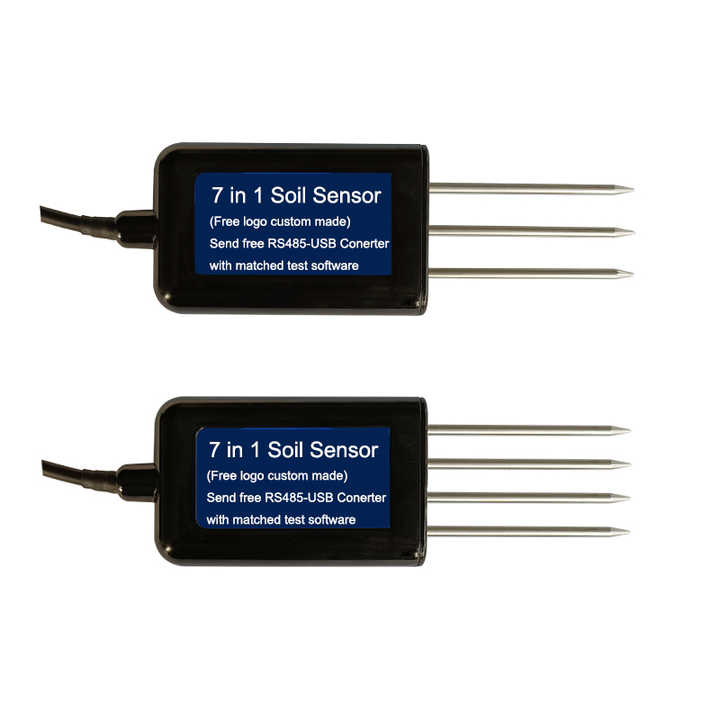 7 in 1 rs485 lora lorawan wireless soil temperature moisture humidity ...
