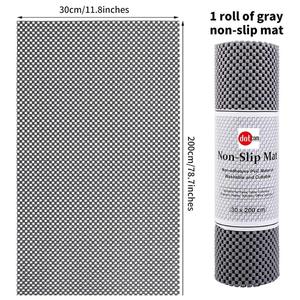 Tapis antidérapant en PVC pour étagères, tiroirs et placards, lavable, pour la protection des étagères de cuisine, des placards et des garages - Product Image 2