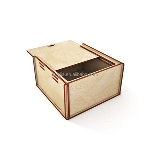 Caja de regalo de madera Corte por láser Caja de madera contrachapada personalizada Cajas de bambú <span class=keywords><strong>MDF</strong></span> personalizadas Corte por láser Pequeñ<span class=keywords><strong>a</strong></span> caja de madera - Product Image 4
