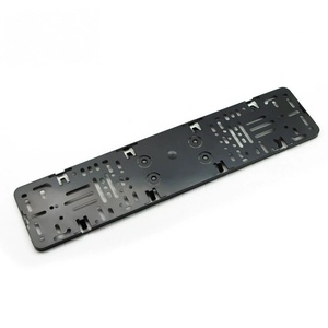 Cadre de plaque d'immatriculation, cadre de plaque d'immatriculation en plastique de style européen, résistant à la corrosion et aux chocs - Product Image 4