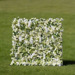 Muro de Flores Artificiales de Seda Personalizado para Bodas y Fiestas, Múltiples Estilos Disponibles con Imágenes - Product Image 6