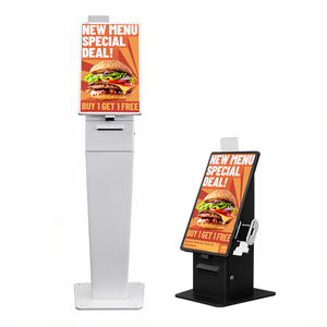 Kiosque de paiement Android 21,5-27 pouces avec écran tactile, terminal de libre-service, machine de commande sur pied pour restaurant - Product Image 2