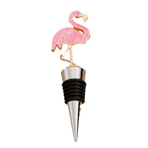 Flamingo <b>Wine</b> Stopper Zinc Alloy Food Grade Cork For Bottle Sealing - Product Image 5