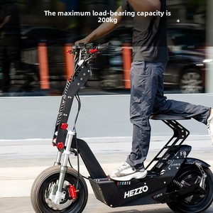 HEZZO <strong>Ultra</strong>-large Capacity 50Ah 95km/h <strong>High</strong>-<strong>speed</strong> Electric Scooter Foldable Disc Double Hydraulic 8000W <strong>Motor</strong> Long Endurance - Product Image 3