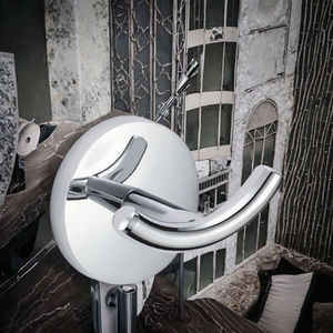 Homedec Современный настенный крючок для халатов и полотенец из нержавеющей стали с хромированным покрытием, <span class=keywords><strong>2</strong></span> крючка, простая установка, гарантия <span class=keywords><strong>3</strong></span> года - Product Image 3