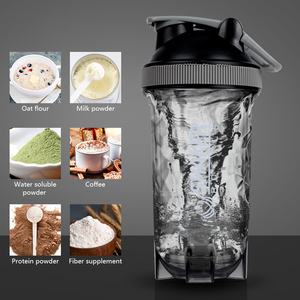 B30-0066 Premium Blender Protein Shaker Bottle Tritan Mixer bottiglie d'acqua Gym Hand Shaker applicabile per acqua bollente - Product Image 5