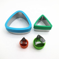 Emporte-pièces en métal en forme de triangle, étoile, mini emporte-pièces pour biscuits, emporte-pièces pour légumes et fruits pour enfants
