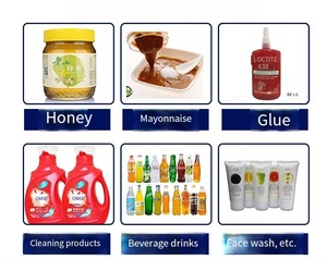Horizontal Bean Sauce Jam Paste Tomato Honey Peanut Butter Tube Bottle Filler Pneumatic <b>Filling</b> <b>Machines</b> - Product Image 5