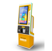 Distributeur de jetons d'arcade et de billets Yingjia en métal avec paiement par carte RFID, bi-moteur, capacité de 30 000 pièces, prise en charge espagnole, garantie 1 an
