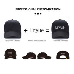 หมวกแก๊ปเบสบอลสีพื้นแบบกำหนดเองสำหรับคุณพ่อ พร้อมโลโก้สั่งทำ - Product Image 2