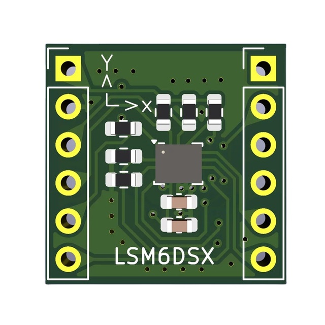 YOINNOVATI LSM6DSO Accelerometer & Gyroscope Sensor Module Tilt Angle Measurement with I2C/SPI Interface