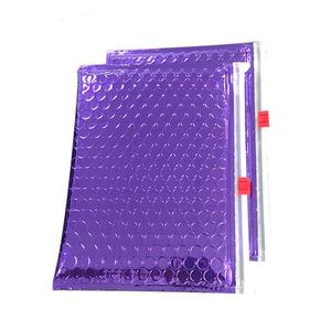 环保拉链气泡袋耐用手工奢华化妆品样品袋，带设计收纳袋 - Product Image 4