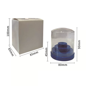 48 fori carburo di tungsteno trapano frese diamantate testa di macinazione <span class=keywords><strong>Mini</strong></span> strumento di stoccaggio frese dentarie scatola di immagazzinaggio - Product Image 6