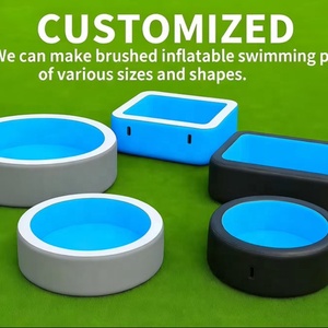 Piscina Inflable de Instalación Rápida OEM/ODM con Tecnología Drop Stitch, Diseño Resistente y Ecológico para Diversión Fácil en el Patio Trasero - Product Image 5