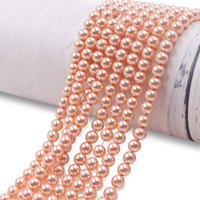 Haute qualité 5A cristal Rose pêche 674 perles perles d'imitation en vrac perles de cristal pour la fabrication de bracelets de bijoux