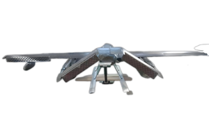 Cadre de <span class=keywords><strong>drone</strong></span> VTOL personnalisé en fibre de carbone noir brillant, utilisé pour l'observation - Product Image 2