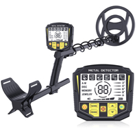 Détecteur de métaux portable souterrain TECLUNG GT931H IP68 avec bobine DD de 10 pouces pour la détection d'or, de pièces de monnaie, de reliques et sur la plage, 5 modes, écran LCD rétroéclairé, USB, OEM EXW
