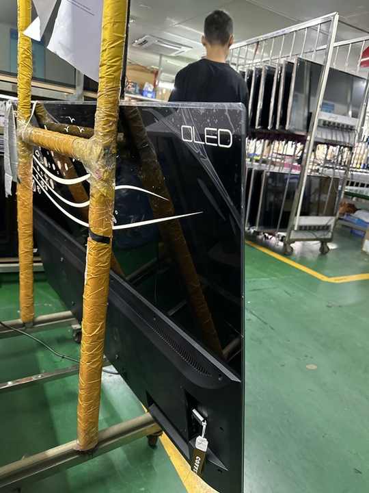 OLED 4 K 65 Inch Frameless Ultra Thin HDR Android WiFi Smart TV Television With Bluetooth