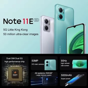 Redmi Lưu ý 11E 5g điện thoại thông minh 50MP máy ảnh 8GB RAM 256GB lưu trữ hệ điều hành Android tương thích cho Xiaomi ngôn ngữ Tây Ban Nha LTE di động - Product Image 5