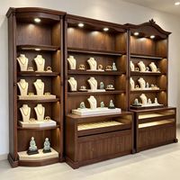 Vitrine à bijoux GOWIN écologique avec éclairage LED et dimensions personnalisables pour les magasins de détail