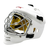 Casco Protector Deportivo con Rejilla para Ojos, Talla S, para Patinaje, Hockey sobre Césped, Hockey sobre Hielo