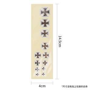 สติกเกอร์กีตาร์อูคูเลเล่รูปทรงสี่เหลี่ยม PVC สำหรับตกแต่งฟิงเกอร์บอร์ดเครื่องดนตรี - Product Image 3