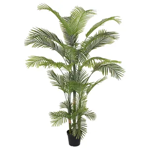 Fabrik direkt dekorative Innen 2,3 m künstlichen Baum Kunststoff Pflanzen künstliche Palme für Hot Selling