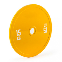 Plaques de musculation en acier pour haltérophilie, diamètre 50 mm, antidérapantes, calibrées pour la force athlétique