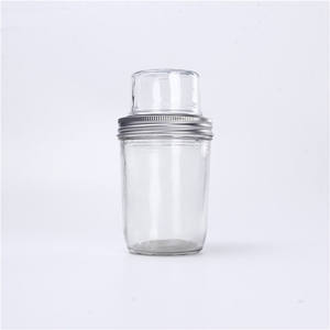 Kit de germination de graines en gros de Chine, 32 oz, 2 ensembles, avec couvercles en verre Mason pour germination, avec passoires en acier inoxydable et support - Product Image 1